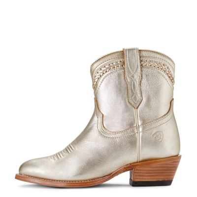 Ariat Legacy R Toe Metal Altın Western Csizma Bayan (38467-255)